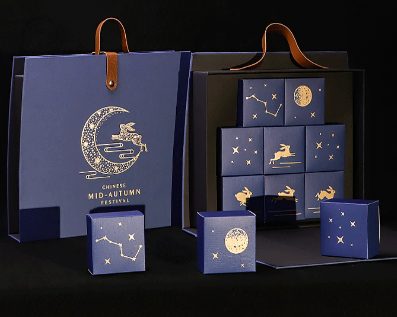 中秋月饼包装盒激光镂空机镂空图案可自定义 替代传统模切